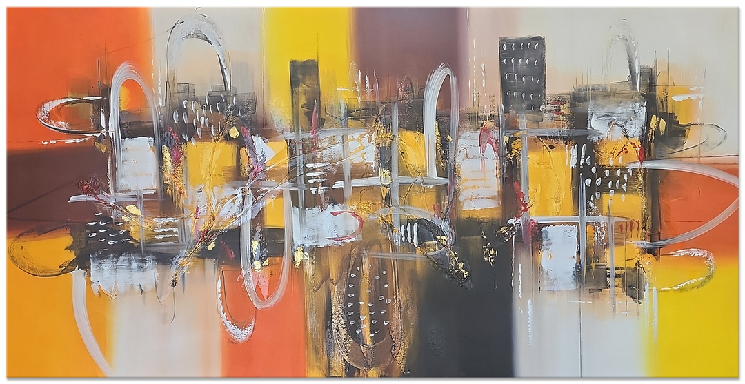 Emboldened Gestures - Modern Abstract Art with a Striking Gestural Painterly Quality - Priceless ART:  Australia's Largest Range of Affordable ART