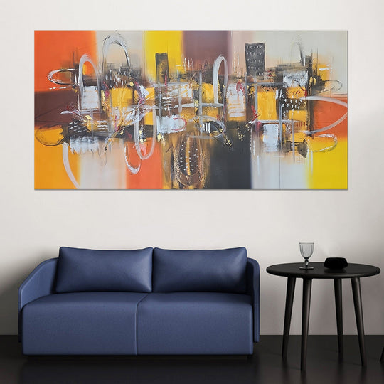 Emboldened Gestures - Modern Abstract Art with a Striking Gestural Painterly Quality - Priceless ART:  Australia's Largest Range of Affordable ART