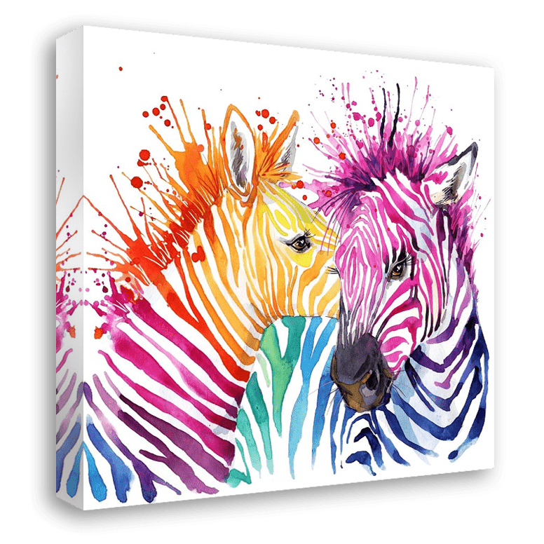 Stripes & Bliss - Canvas Print ART-CN157-60x60cm