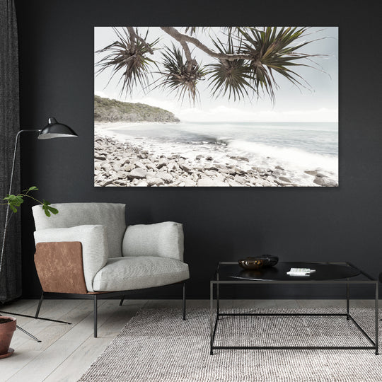 Beach Palms - Canvas Print Art - CN404 - 80x120cm - Priceless ART:  Australia's Largest Range of Affordable ART