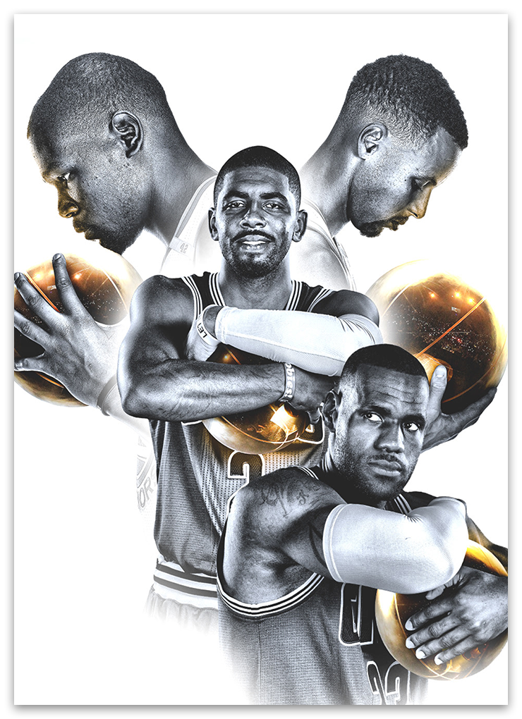 Basketball Legends - Canvas Art - CN449