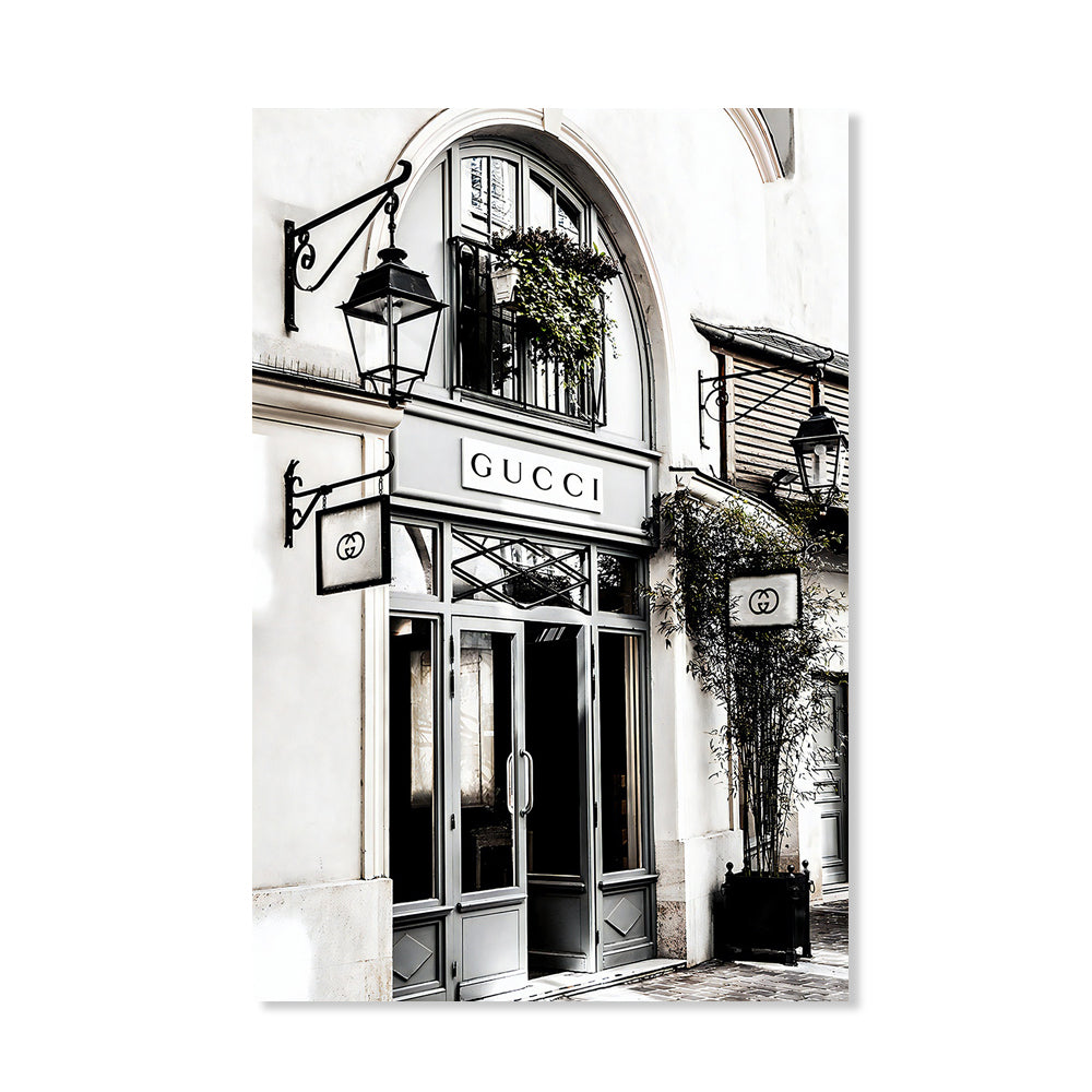 Fashion Shop Front - Canvas Art Print - CN740 - 80x120cm
