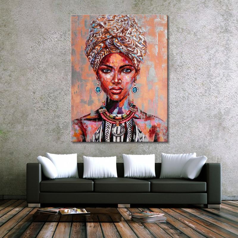 Portrait of Beauty - Canvas Art Print - CN624