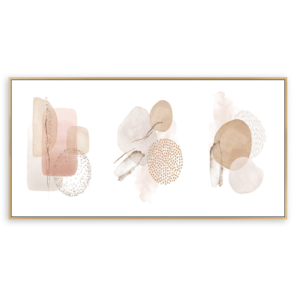 Forms of Subtlety - Framed Canvas Art - CNL310