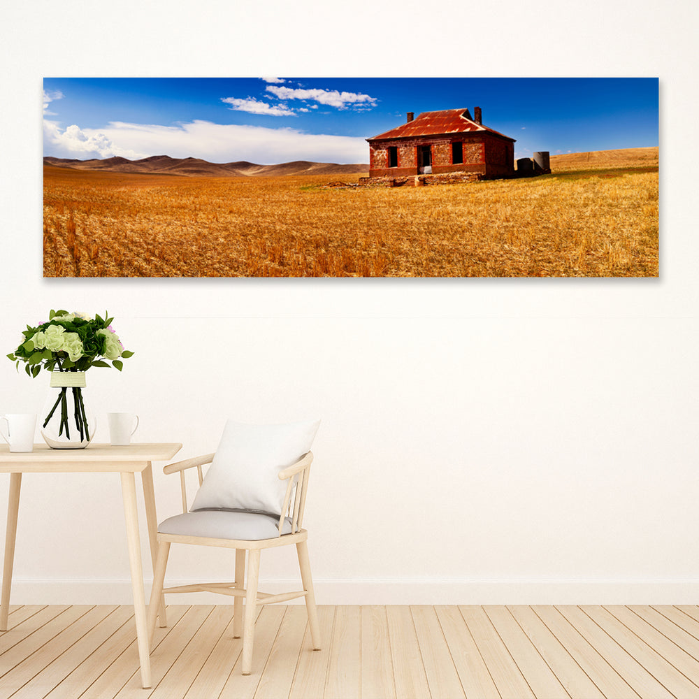 Outback Abode - Canvas Print Art - CNL336 - 60x180cm - Priceless ART:  Australia's Largest Range of Affordable ART