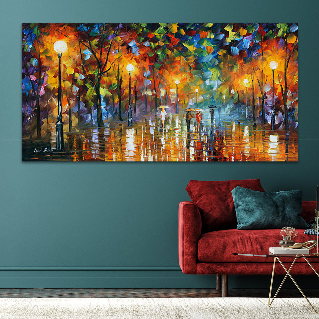 Large Scale Leonid Afremov Embellished Art - 100x200cm - EA375