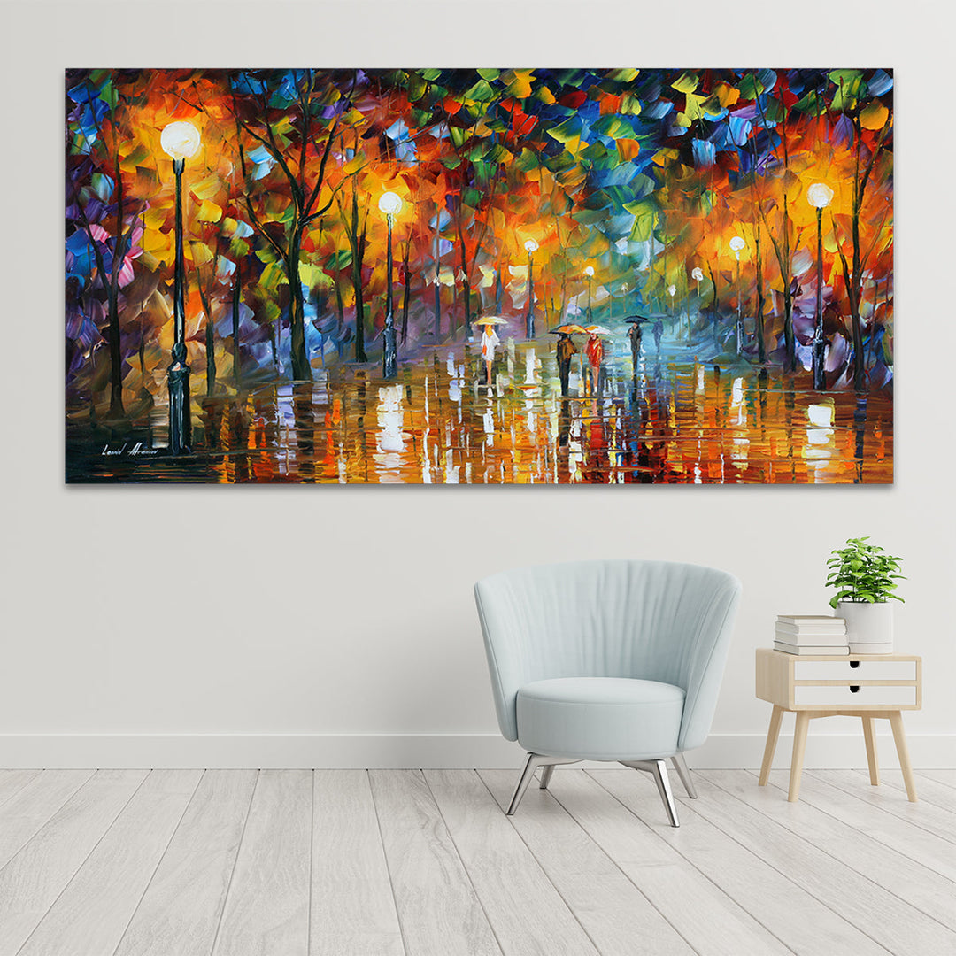 Large Scale Leonid Afremov Embellished Art - 100x200cm - EA375