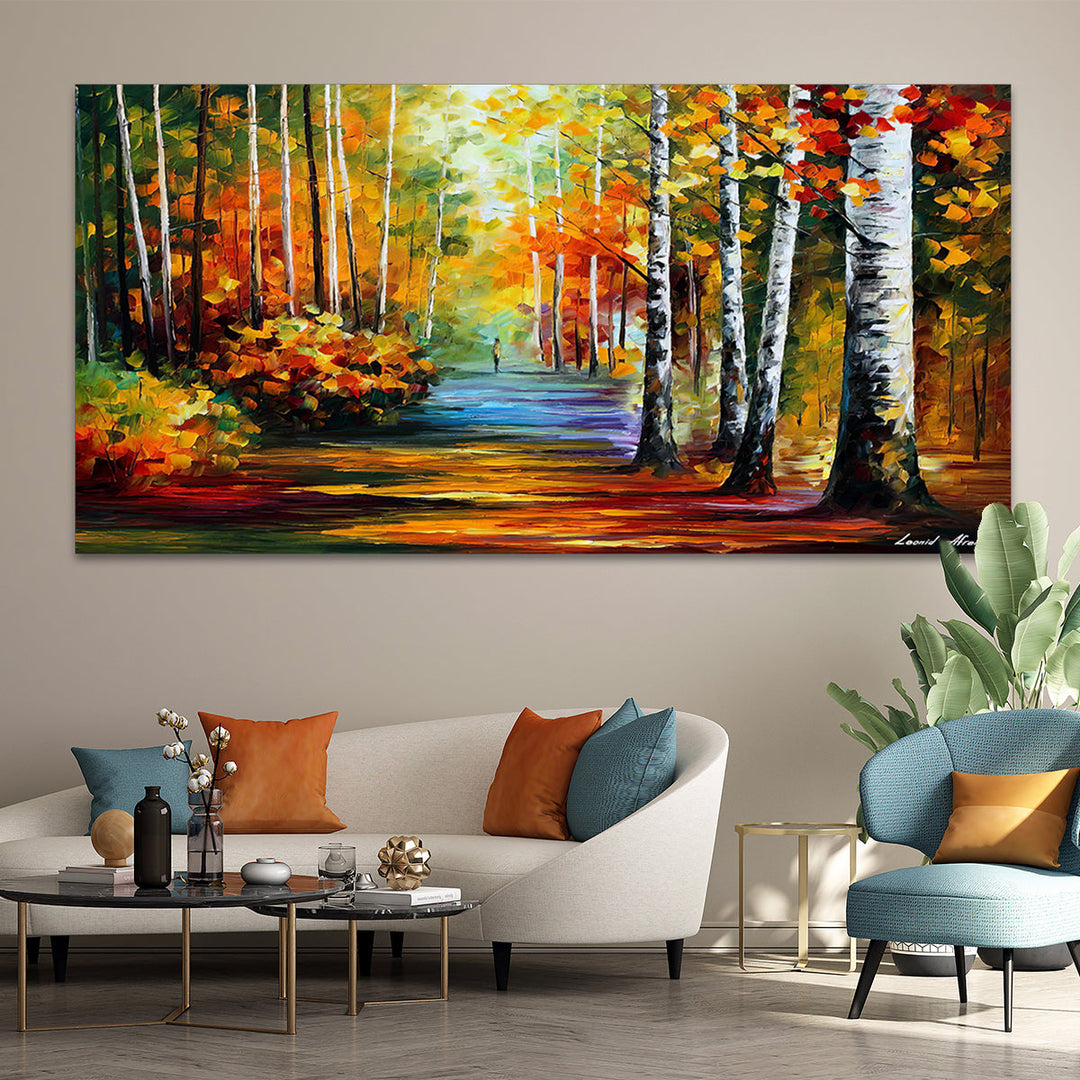 Large Scale Leonid Afremov Embellished Art - 100x200cm - EA377