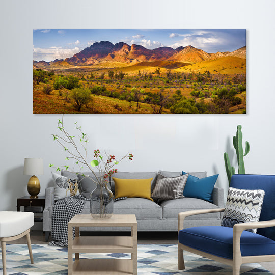 Flinders Ranges Panorama - Canvas Print - 80x200cm - JP487