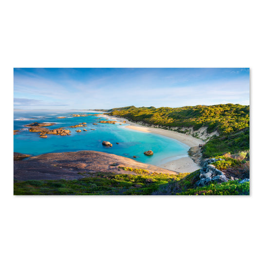 Turquoise Coastal Paradise - Canvas Print - 80x150cm - JP488