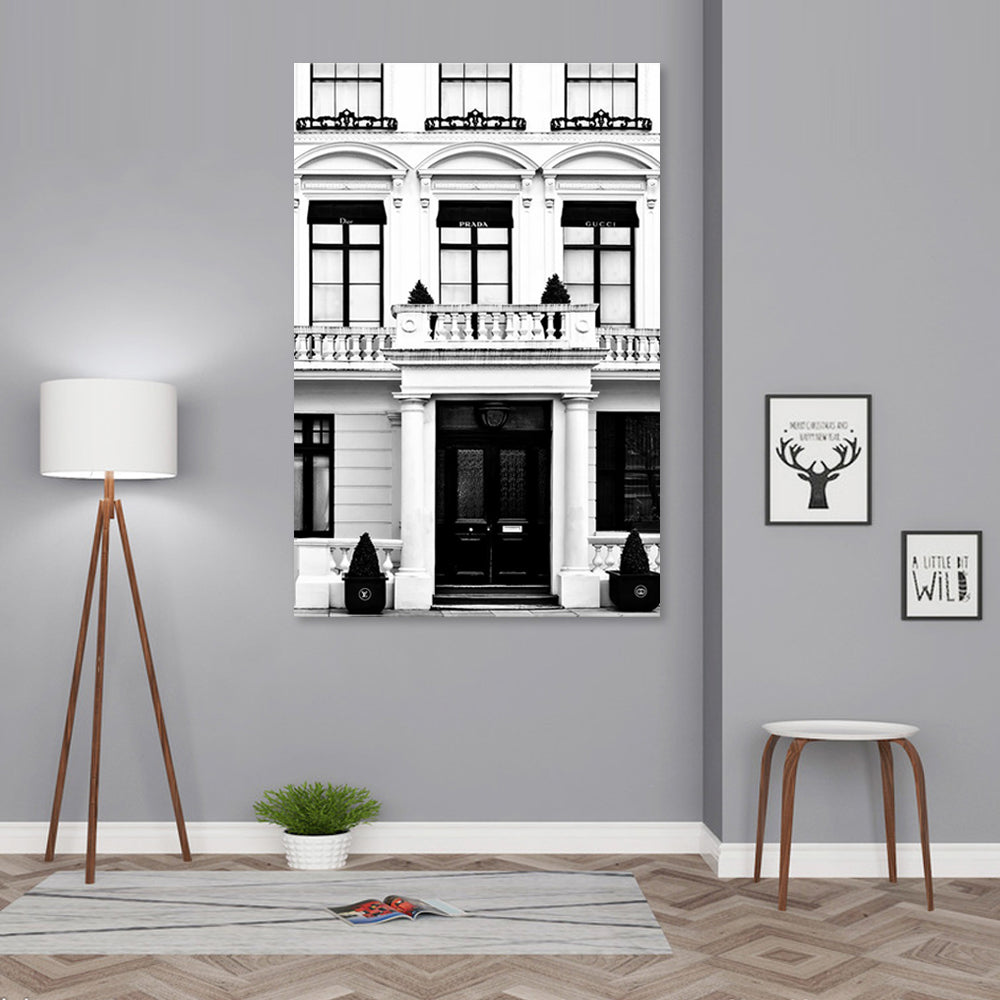 Fashion Store Front - Canvas Art Print - JP704