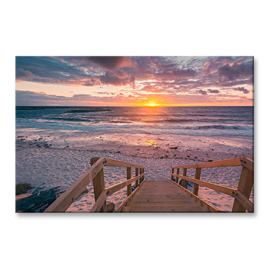 Adelaide's West Beach - Canvas Art Print - JP764