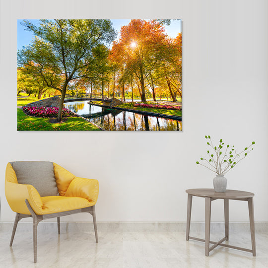 Adelaide's East Park Lands - Canvas Art Print - JP766