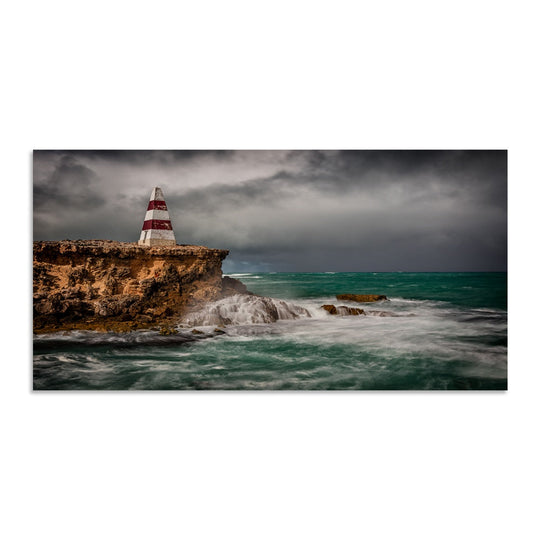 Stormy Seas - Robe South Australia, Ready to Hang Canvas Print - JP770 - 60x120cm