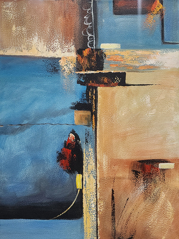 Urban Echoes - Hand Painted Art - 60x80cm - MTO-247