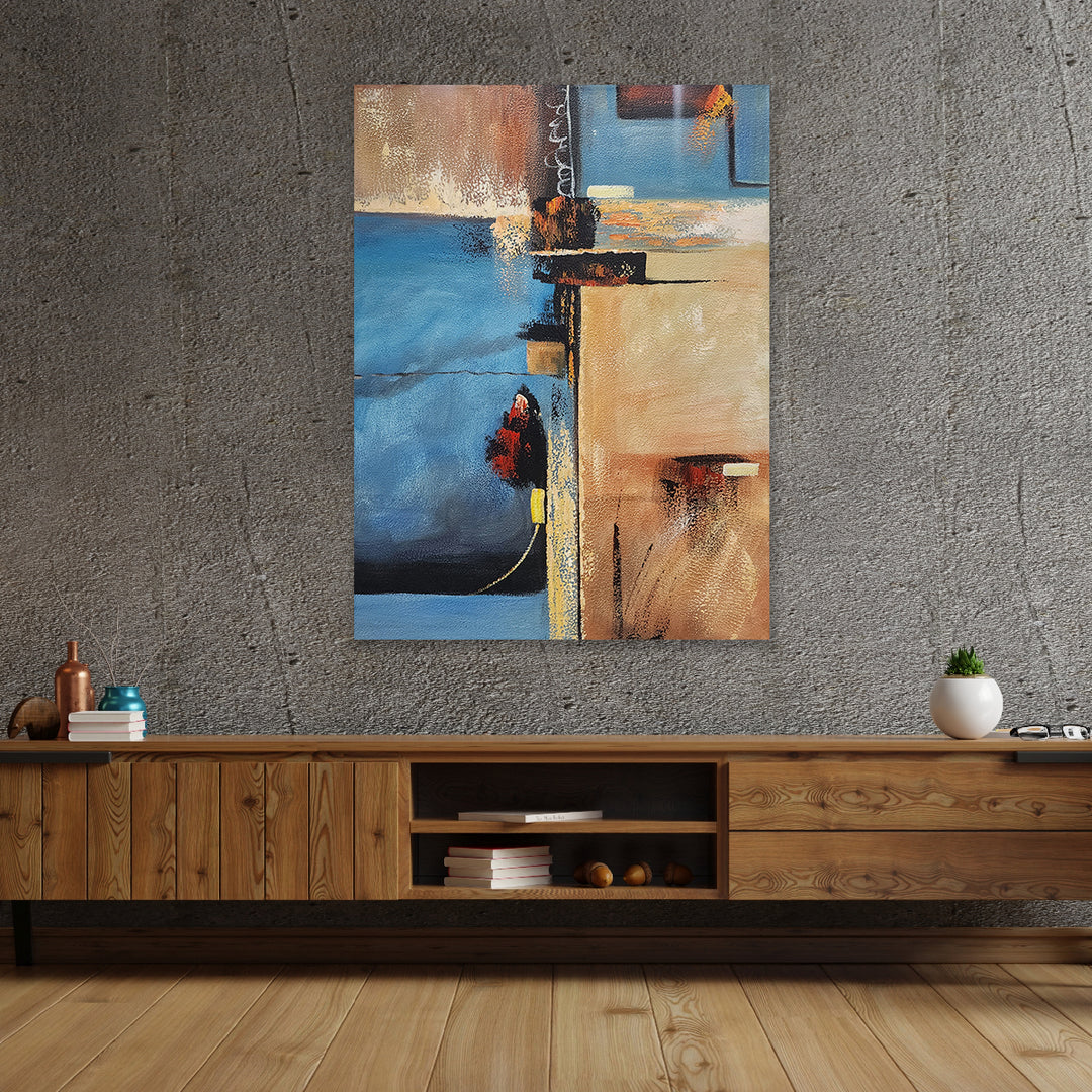 Urban Echoes - Hand Painted Art - 60x80cm - MTO-247