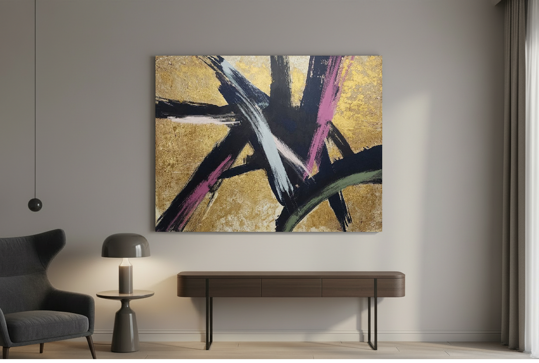 Embellished Abstract Art - MTO-173 - 100x150cm