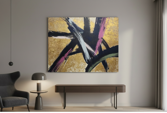 Embellished Abstract Art - MTO-173 - 100x150cm