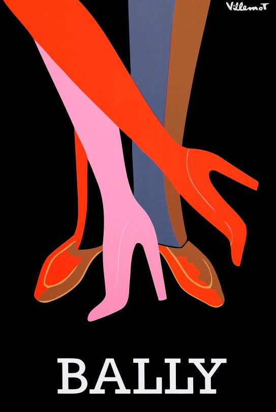Bally Fashion Poster Canvas Print - Available in Assorted Sizes - POD111
