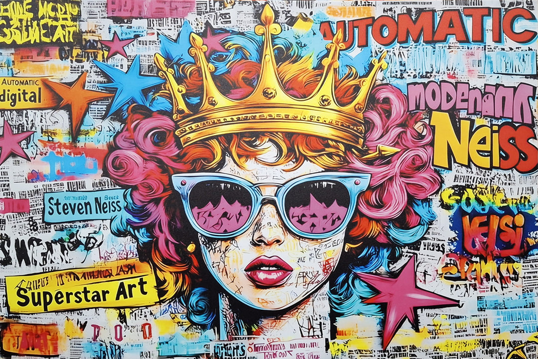 Super Star - Canvas Art Print - POD167