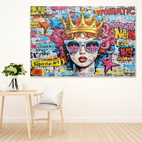 Super Star - Canvas Art Print - POD167