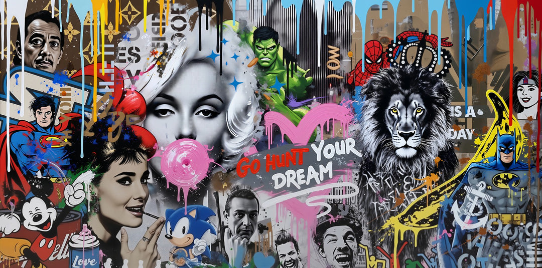 Hollywood All Stars - Canvas Art Print - POD170