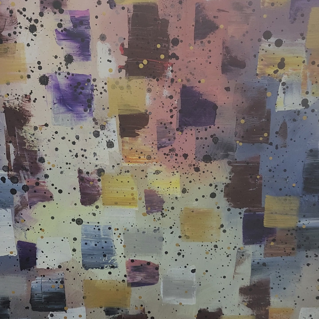 Chromatic Echoes - Hand Painted Art - MTO-423