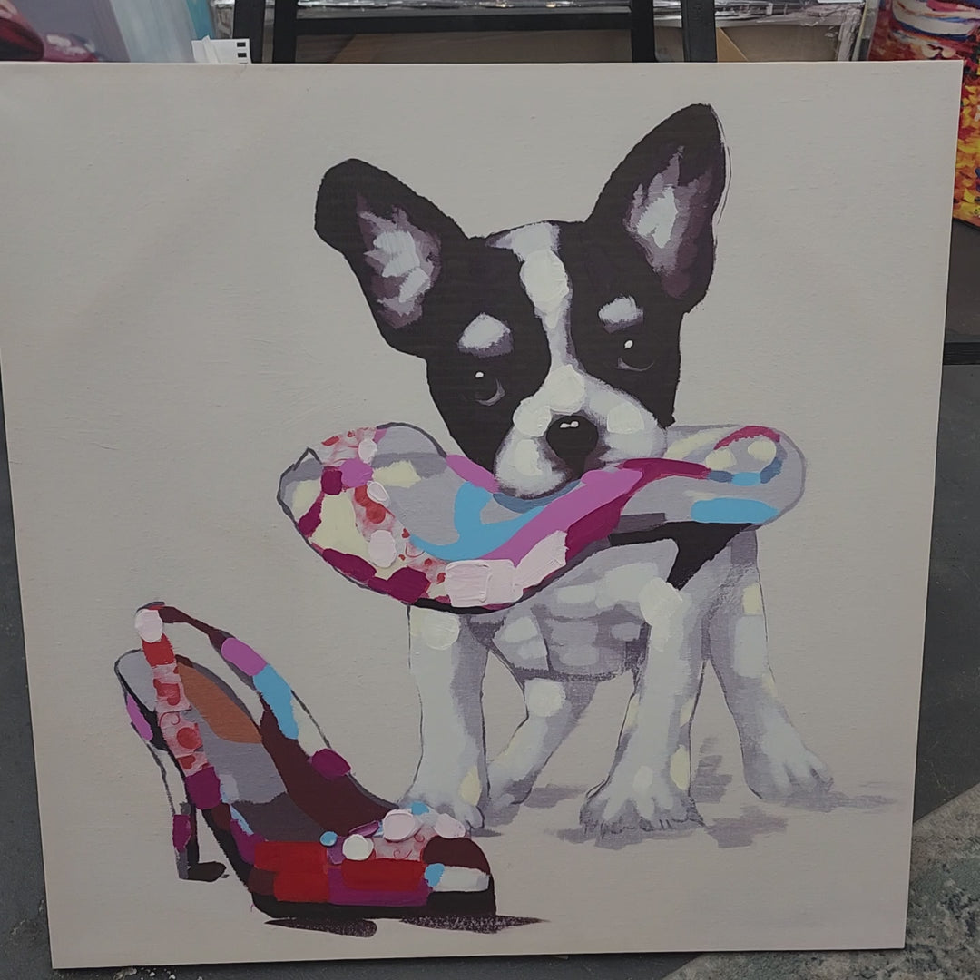 Guilty Pleasures - Hand Painted Art - 100x100cm - MTO-384