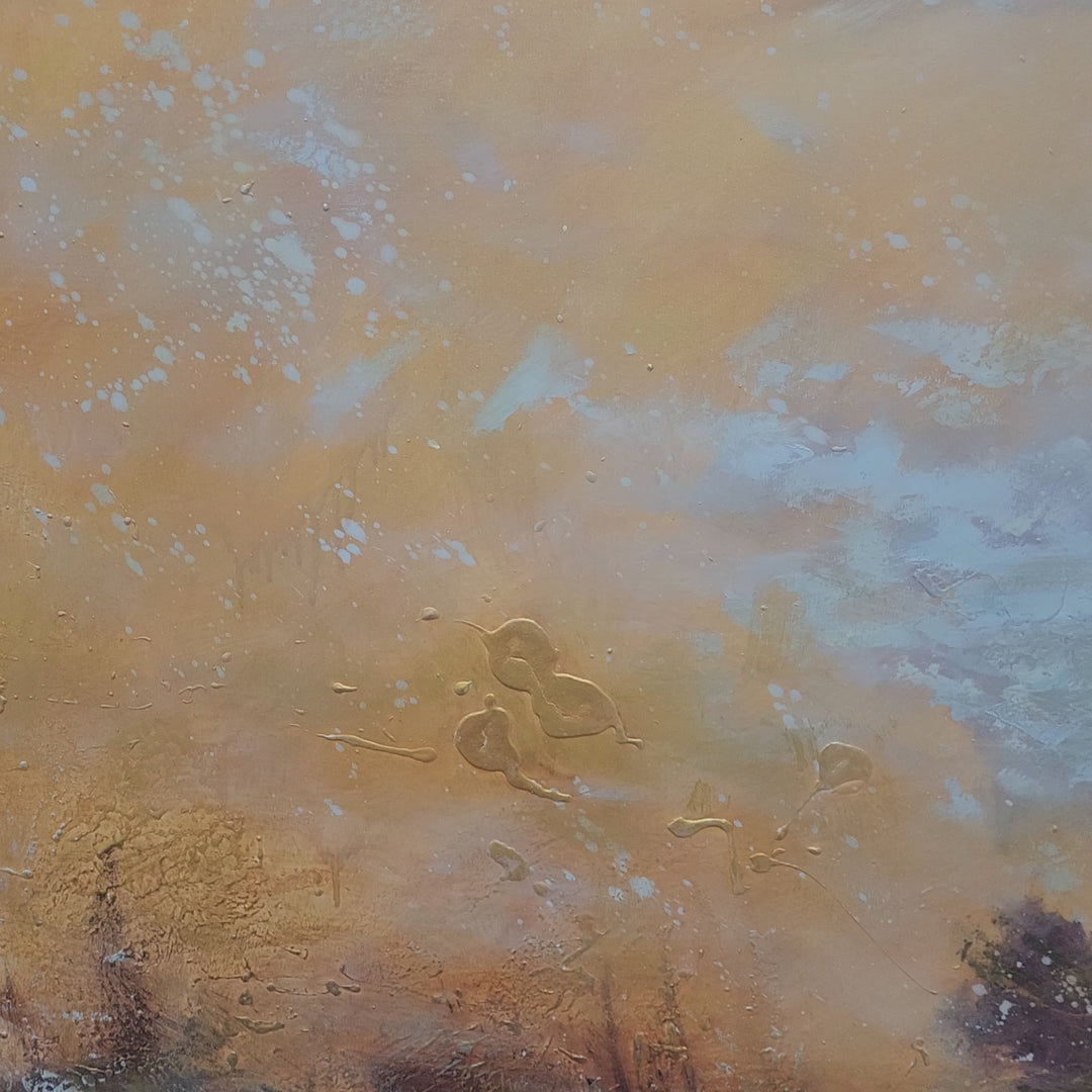 Twilight Horizon Glow - Hand Painted Art - MTO-435