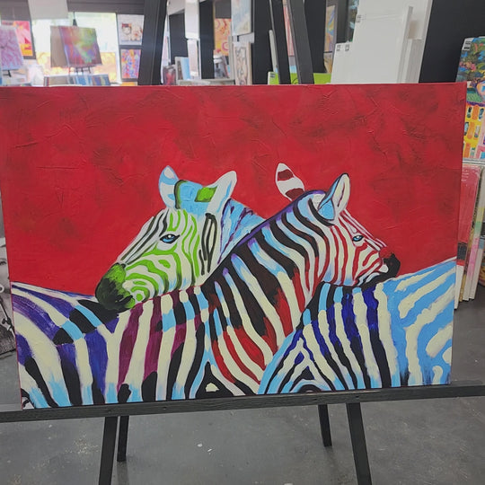 Hand Painted Art, Ready to hang,  MTO-408