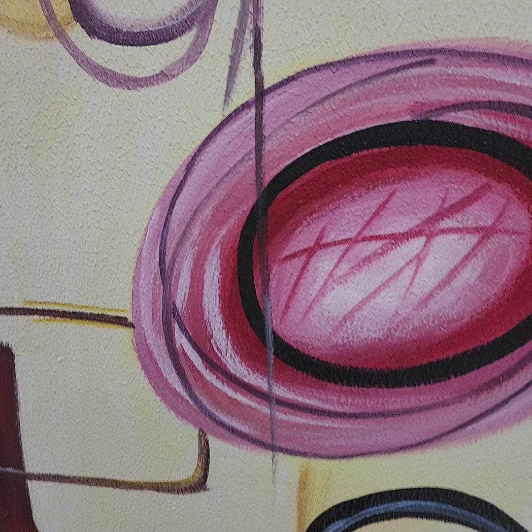 Geometric Abstraction - Hand Painted Art - MTO-476, 50x70cm
