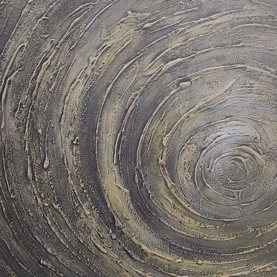 Gilded Resonance - Hand Painted Art - MTO-427