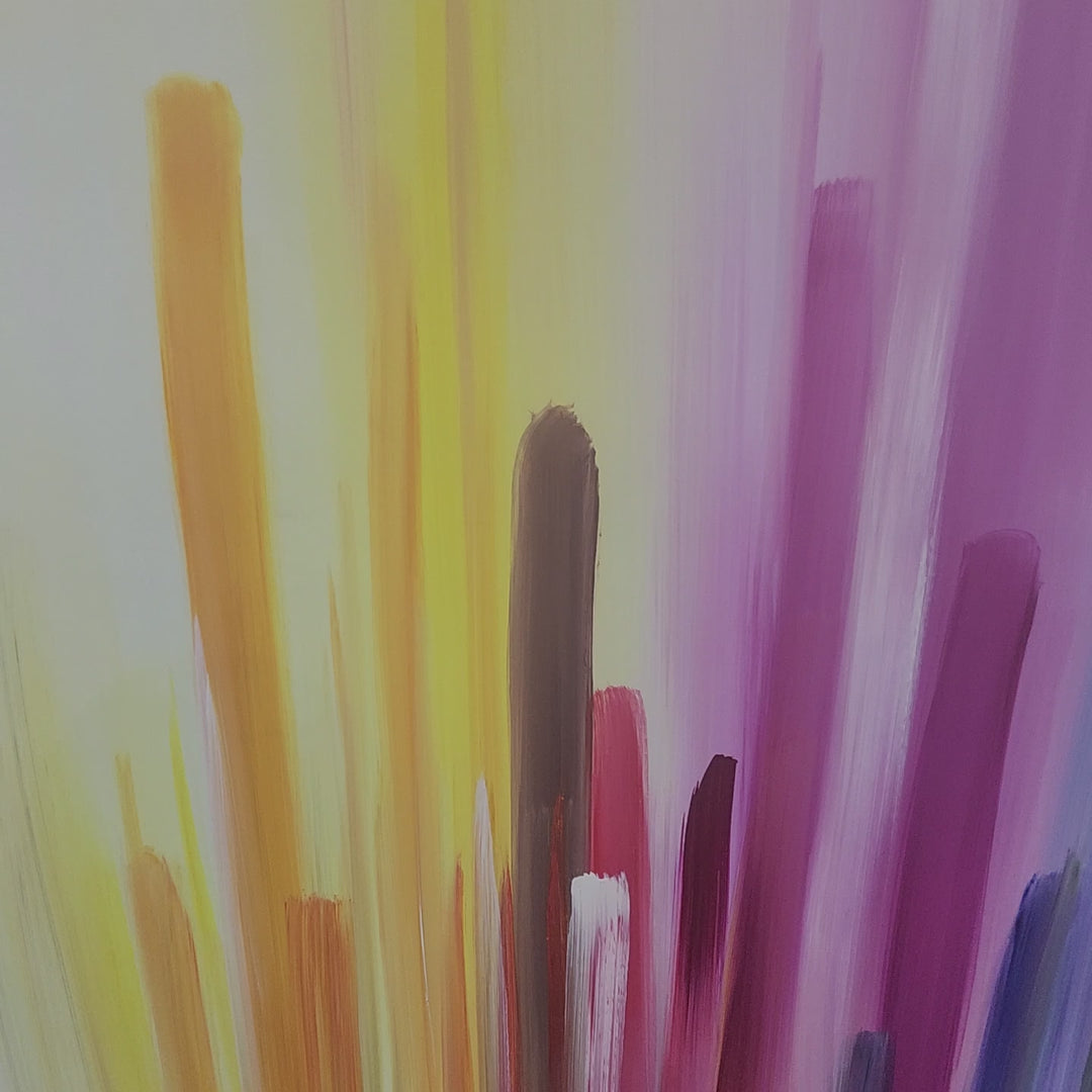 Colour Rising - Hand Painted Art - MTO-434