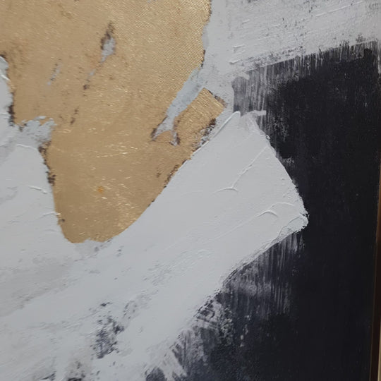 Gold's Tenaciousness - Embellished Art with Floating Frame - CNL399 - 75x100cm