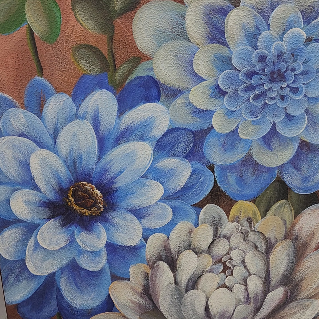 Floral Touch - Hand Painted Art  - MTO-471