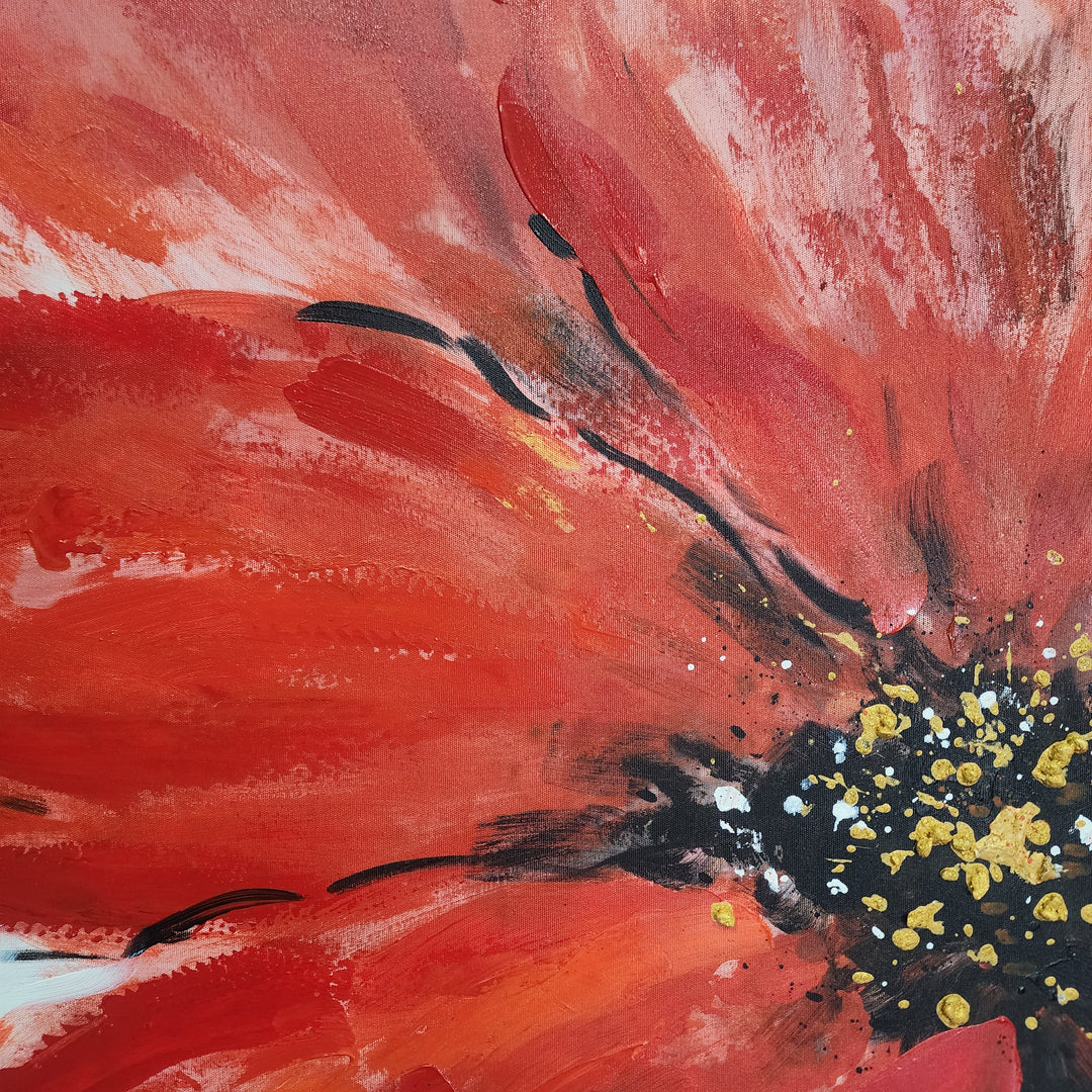 Hand Painted ART, Ready to hang, Size 100x100cm MTO531