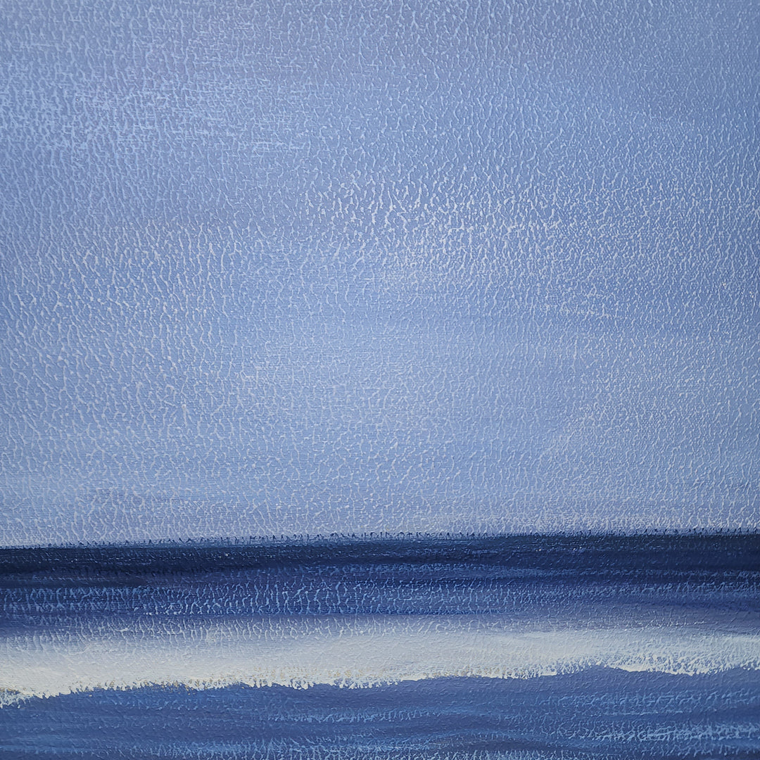 Tranquil Shoreline Triptych - Hand Painted Art Set of 3 - MTO-459, 40x120cm