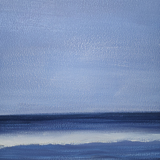 Tranquil Shoreline Triptych - Hand Painted Art Set of 3 - MTO-459, 40x120cm