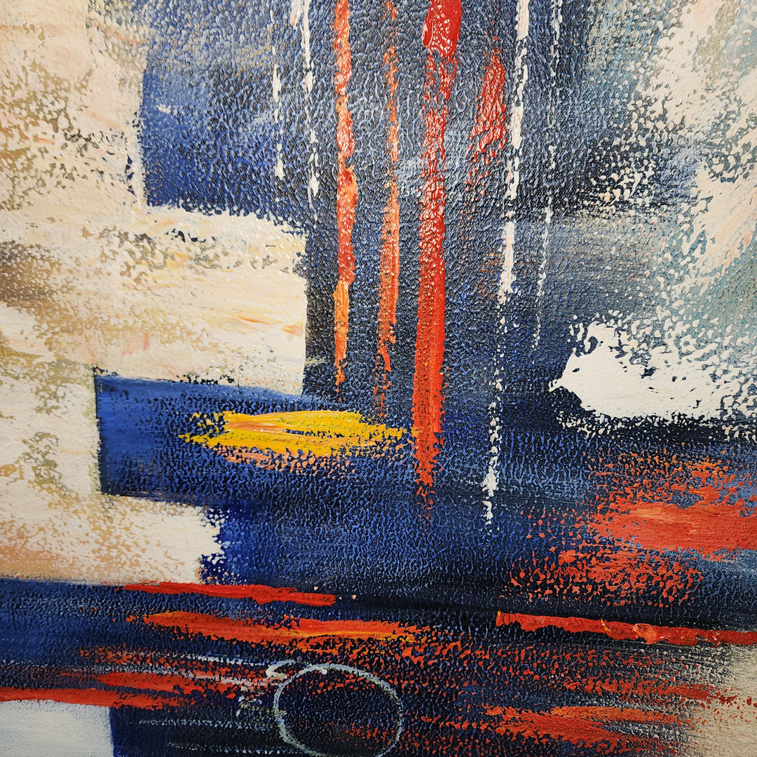 Coastal Geometry Duo - Hand Painted Art Set - MTO-487 - Priceless ART:  Australia's Largest Range of Affordable ART