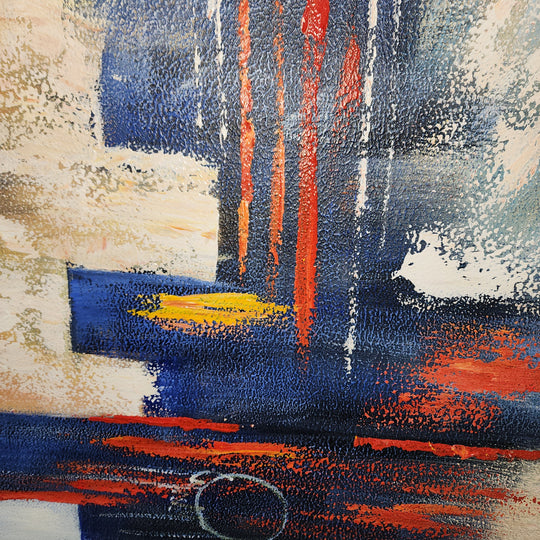 Coastal Geometry Duo - Hand Painted Art Set - MTO-487 - Priceless ART:  Australia's Largest Range of Affordable ART
