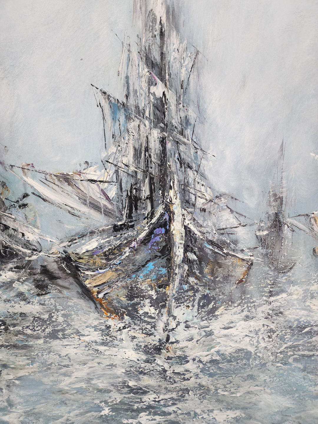 Hand Painted ART, Ready to hang, Size 90x120cm MTO547