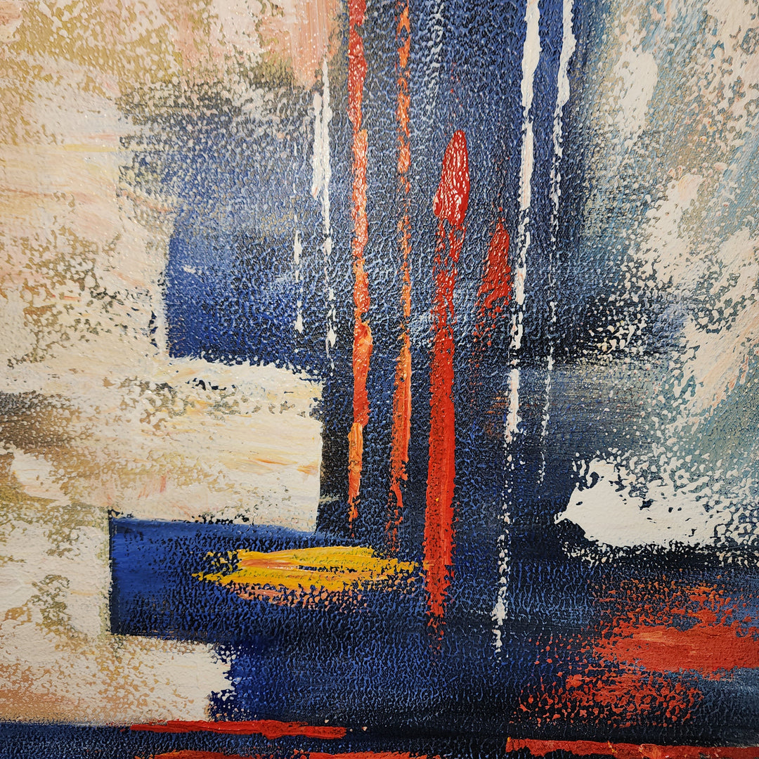 Abstraction - Hand Painted Art - MTO-489