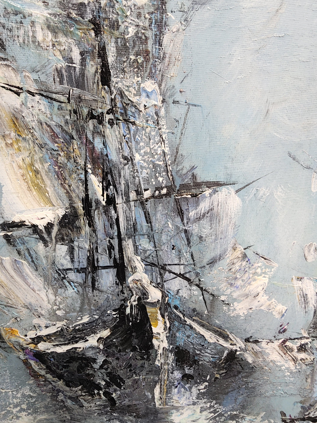 Hand Painted ART, Ready to hang, Size 90x120cm MTO547