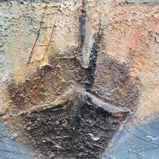 Hand Painted Art, Ready to hang, 60x90cm  MTO-563