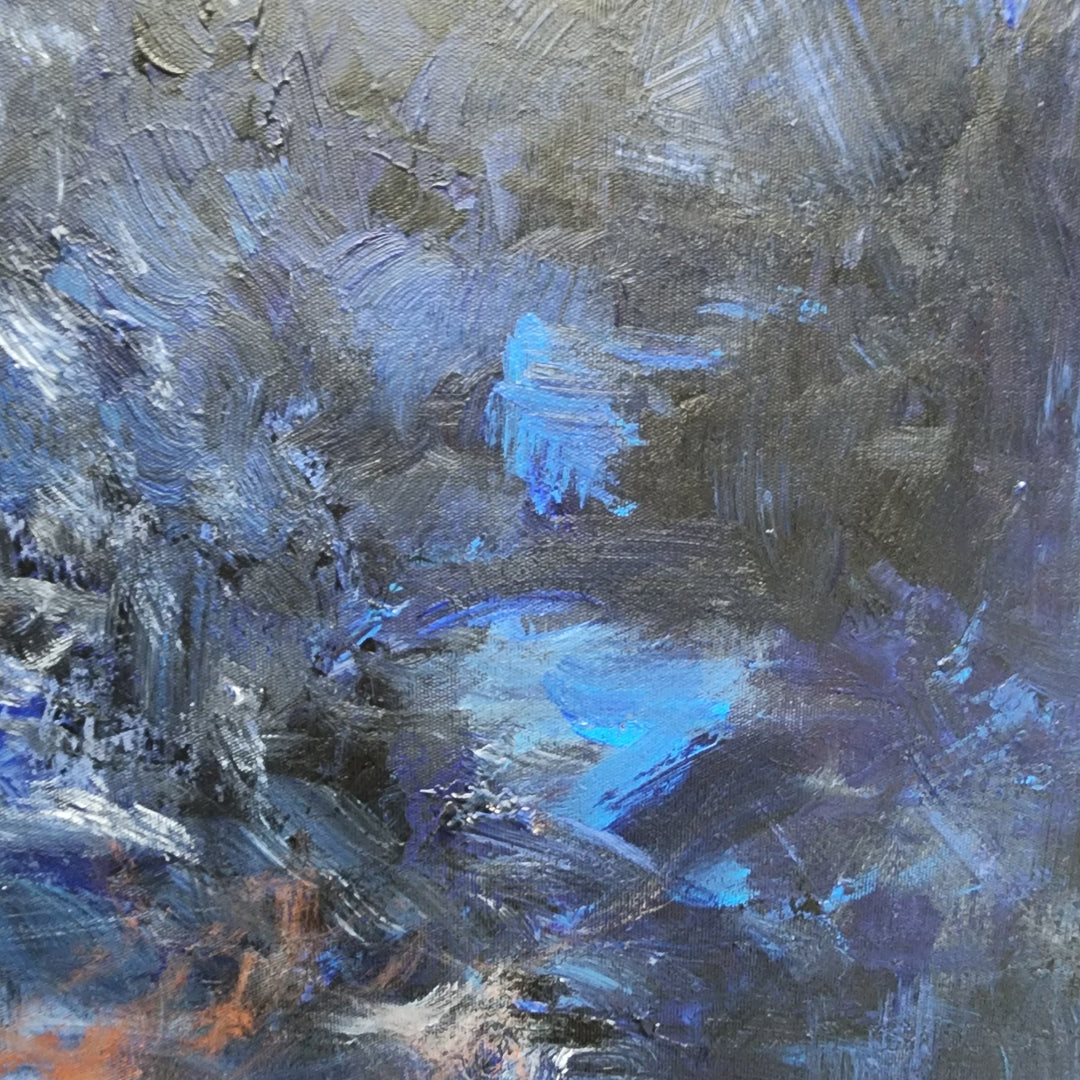 Hand Painted ART, Ready to hang, Size 70x100cm  MTO555