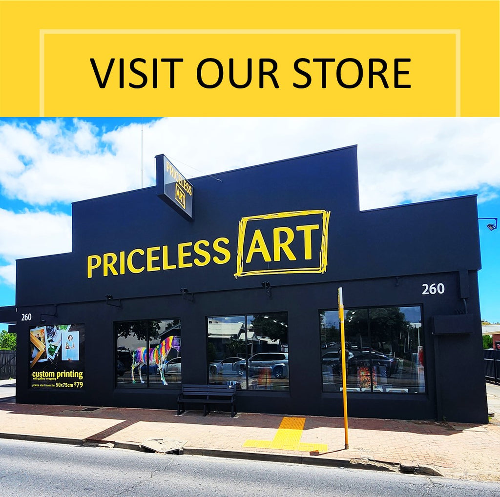 Adelaide Art Stores based in Adelaide Priceless ART Australia's