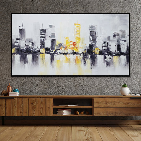 Sun City - Shadow Framed Art - YA497B
