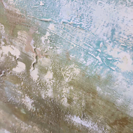 Essence of The Shore - Stunning Textural Hand Painted Art