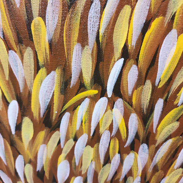 Bush Medicine Leaves - Modern Hand Painted ART Size 90x140cm