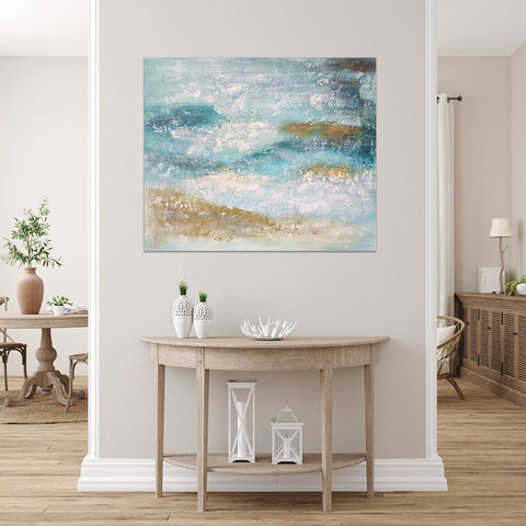 Essence of The Shore - Stunning Textural Hand Painted Art